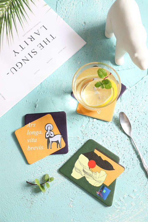 藝術(shù)與實(shí)用的完美交融 賀冰凇原創(chuàng)產(chǎn)品Art Coaster文藝杯墊